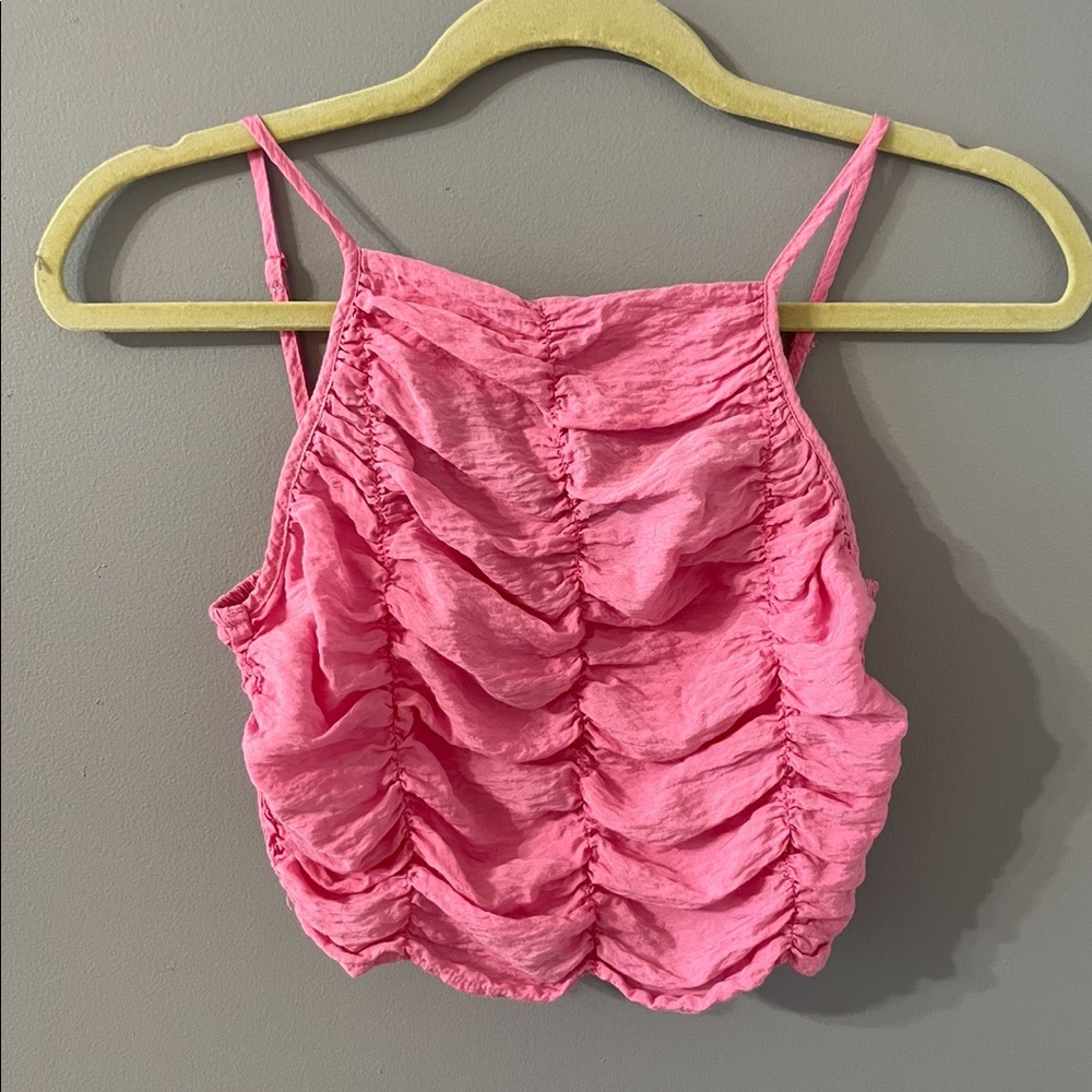 Zara crop top worn once size XS